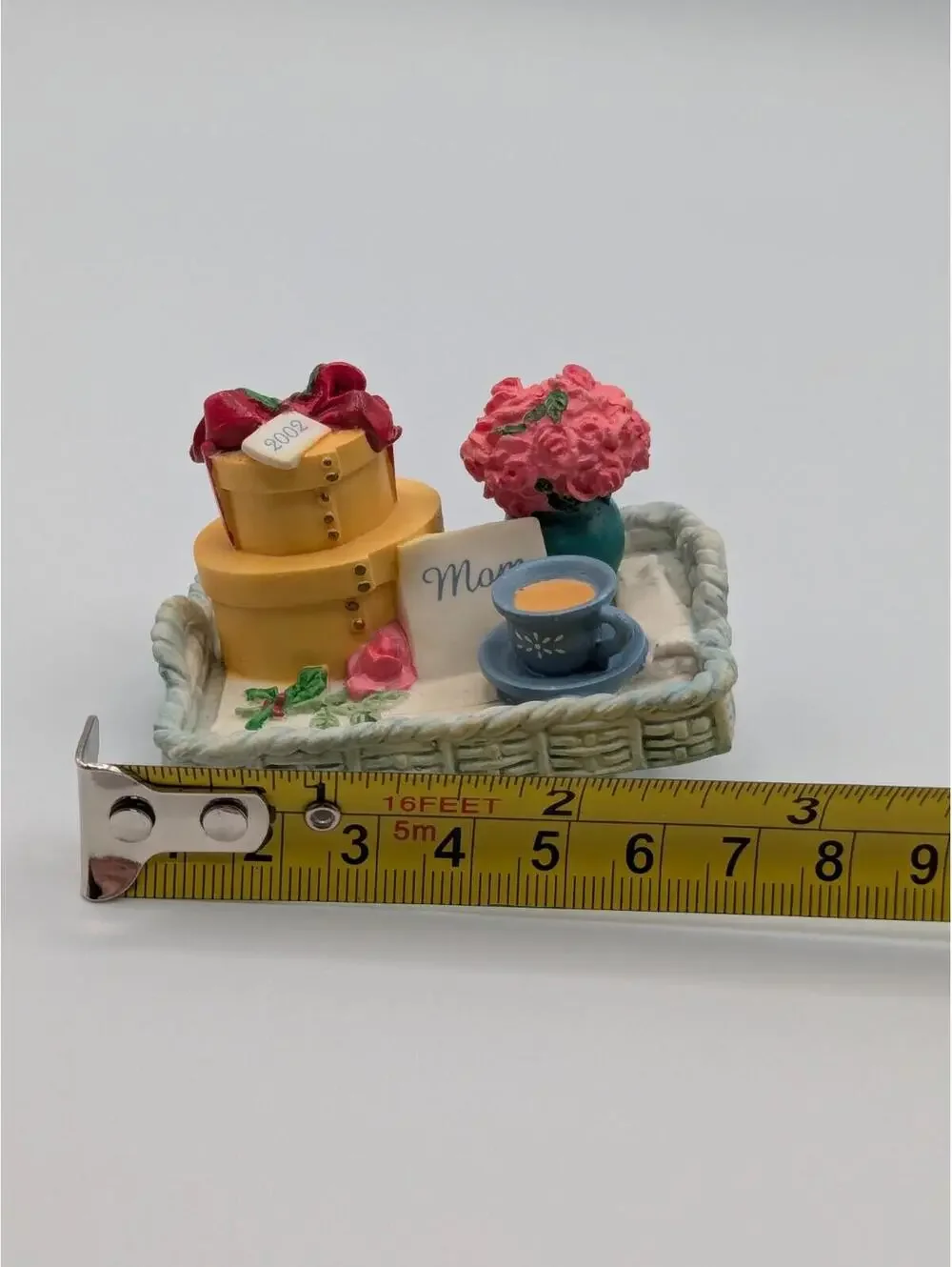 Hallmark Keepsake Thanks, Mom! 2002 with Christmas Memory Card Vintage Ornament
